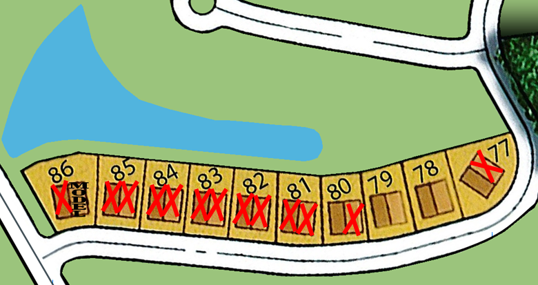 Weston Ridge Condos Sold Map
